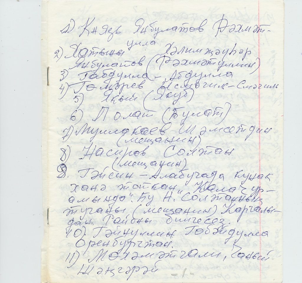 Записки жизни – тормыш язулары» «История одного татарского рода, который  нашел свои корни через вопросы» - Портал татар Санкт-Петербурга и  Ленинградской области